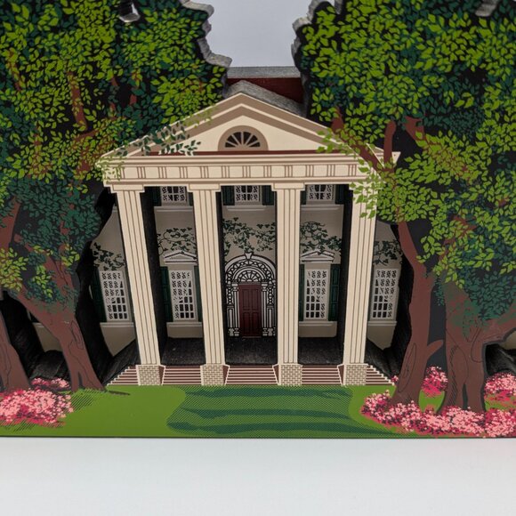 Twelve Oaks Revisited Wooden Figurine - Gone with the Wind, Shelia's 1999 - Picture 2 of 8